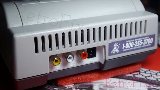  Nintendo NES 101 Top Loader Composite AV Upgrade Service