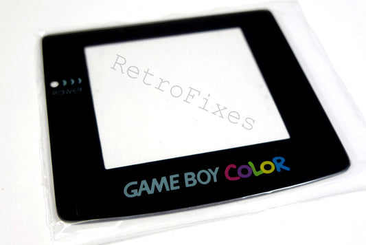 Gameboy Color Replacement Screen Glass or Plastic GameBoy Color Glass Screen