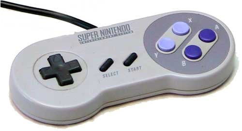 a close up of a video game controller 